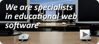 we are specialists in educational software